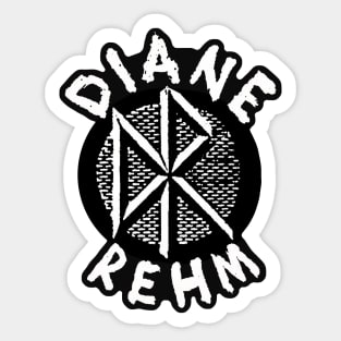 Diane Rehm/Dead Kennedys Mash-Up Sticker